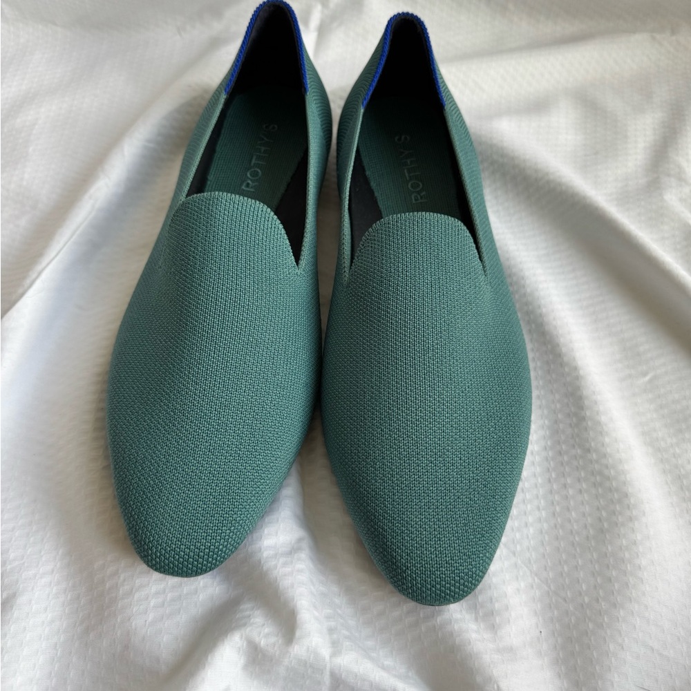 Rothys Slip-On Women’s Loafer in Green